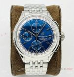 G8 Factory Breitling Premier Chronograph 42  A7750 Blue Dial 316L Steel Watch